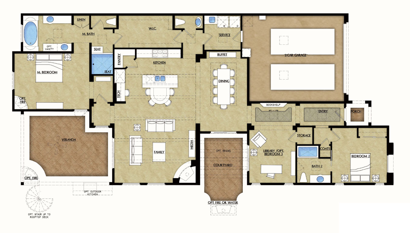patio home floorplan willows durango patio home floorplan willows durango